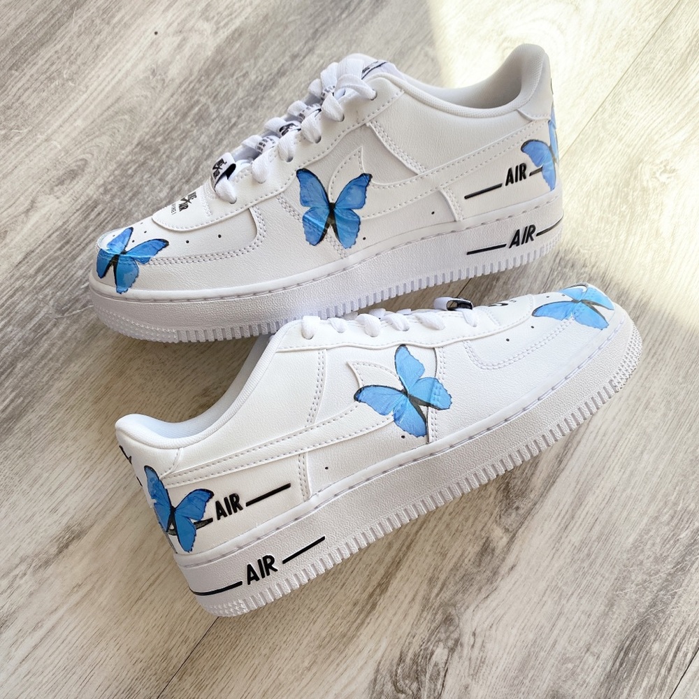 Nike Air Force 1 Custom butterfly 🦋 - Picture 7 of 13